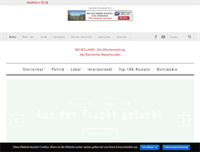 Tablet Screenshot of neuesland.at